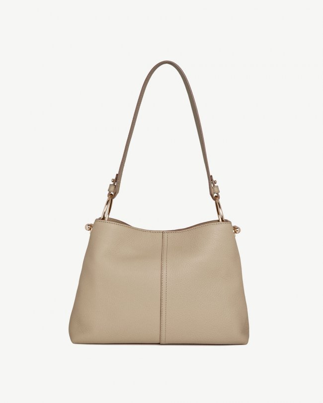 Strathberry Canada Outlet Women's Lana Hobo - Neutrals Strathberry Canada Outlet Women's Lana Hobo - Neutrals