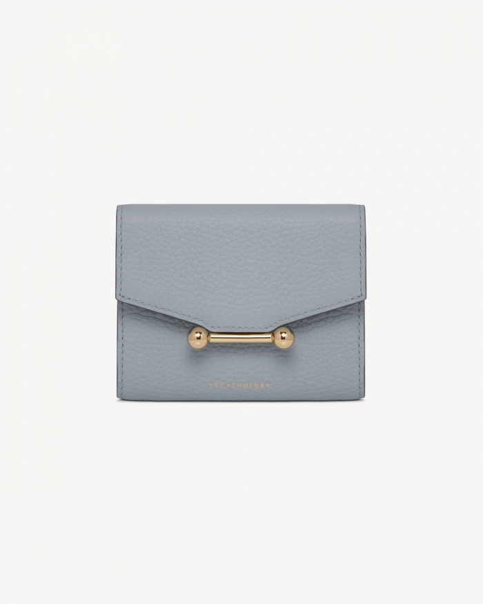 Strathberry Canada Outlet Women's Mosaic Trifold Wallet - Blue