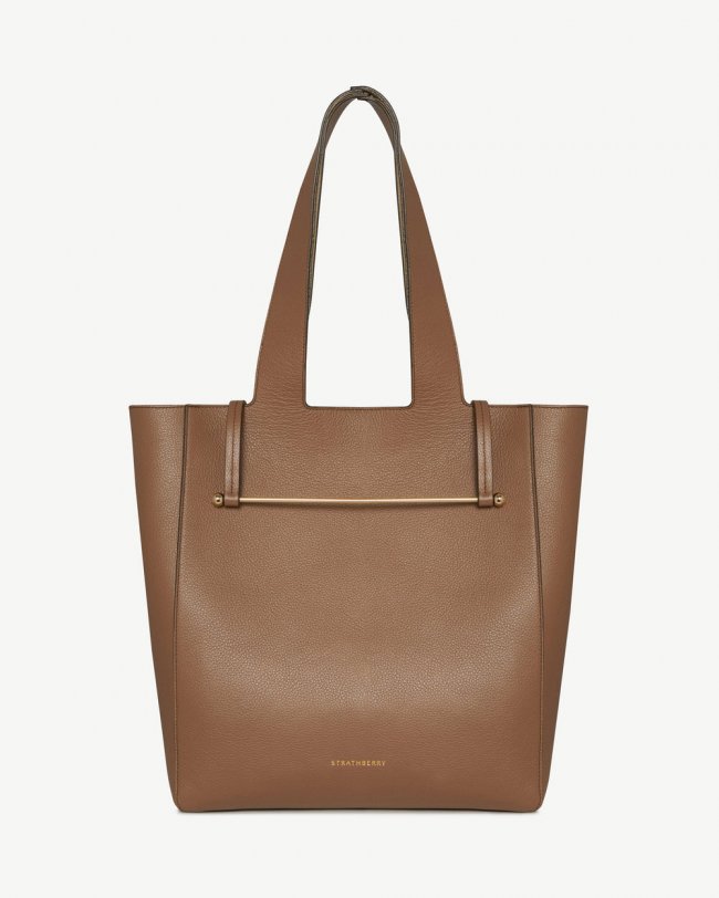 Strathberry Canada Outlet Women's Melody Tote - Brown Strathberry Canada Outlet Women's Melody Tote - Brown