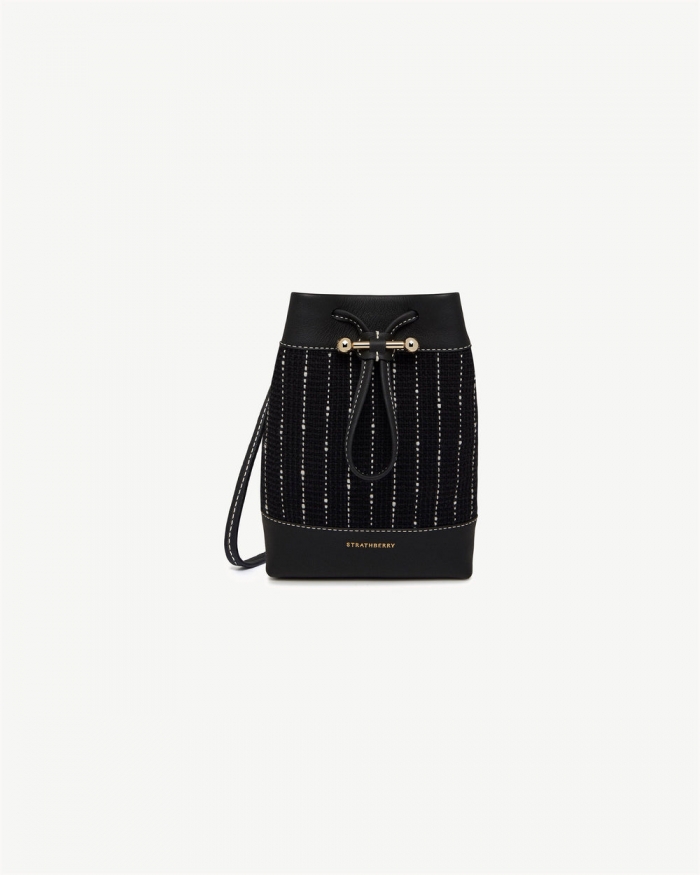 Strathberry Canada Outlet Women's Osette Midi Pouch - Black