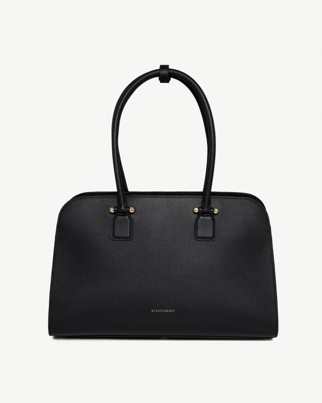 Strathberry Canada Outlet Women's Georgia Maxi - Black Strathberry Canada Outlet Women's Georgia Maxi - Black