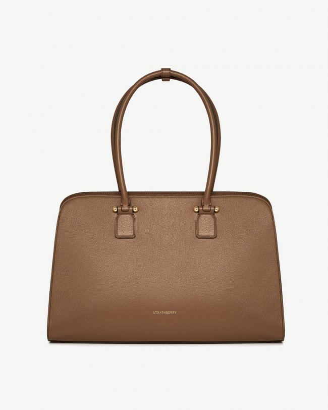 Strathberry Canada Outlet Women's Georgia Maxi - Brown Strathberry Canada Outlet Women's Georgia Maxi - Brown