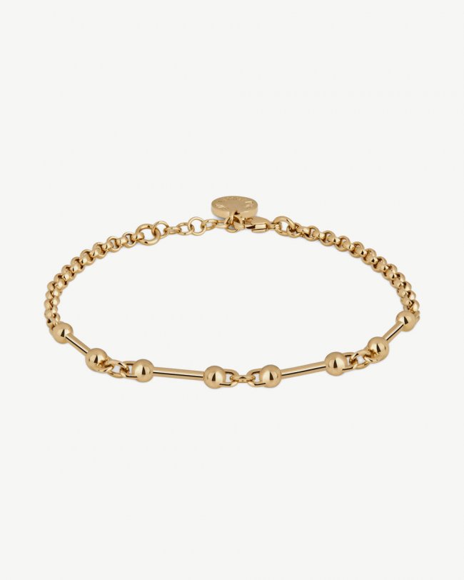 Strathberry Canada Outlet Women's Mini Mosaic Bracelet - 22 Carat Gold Gilded - Gold Strathberry Canada Outlet Women's Mini Mosaic Bracelet - 22 Carat Gold Gilded - Gold