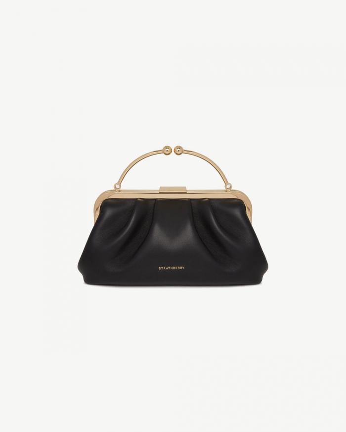 Strathberry Canada Outlet Women's Frame Clutch - Black