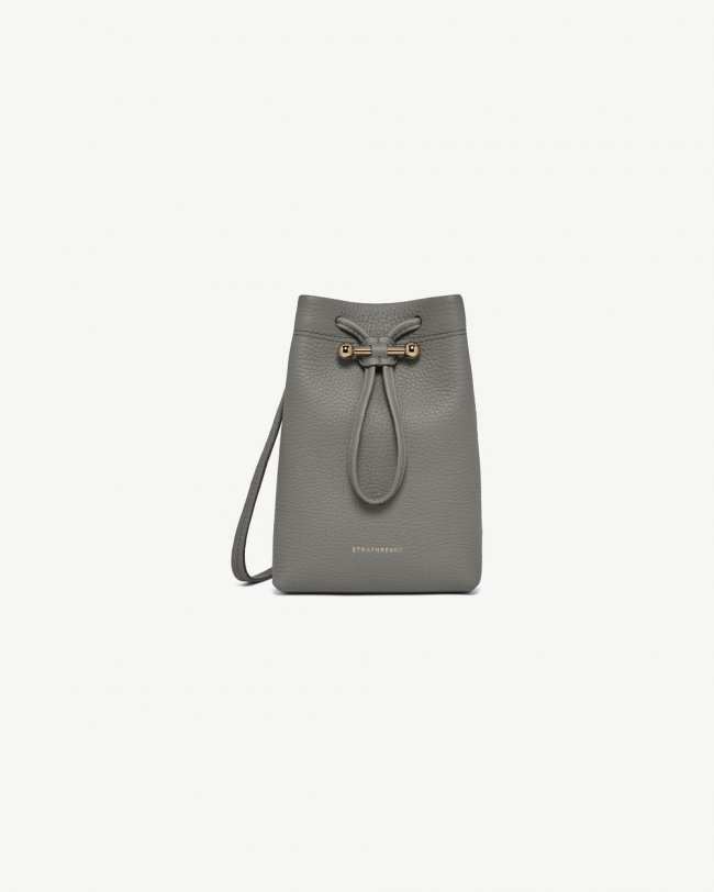 Strathberry Canada Outlet Women's Osette Midi Pouch - Grey Strathberry Canada Outlet Women's Osette Midi Pouch - Grey