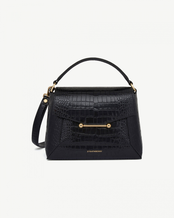 Strathberry Canada Outlet Women's Mosaic Bag - Black