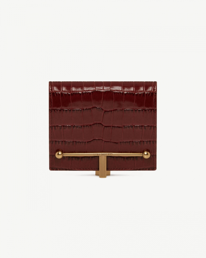 Strathberry Canada Outlet Women's Melville Street Wallet - Red