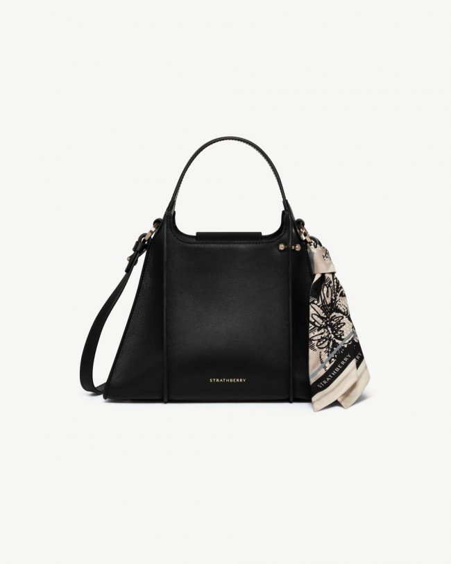 Strathberry Canada Outlet Women's Arkshell - Black Strathberry Canada Outlet Women's Arkshell - Black