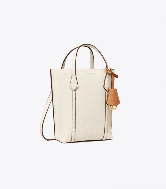 TORY BURCH MINI PERRY TOTE - New Ivory | Free Shipping