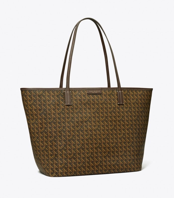 TORY BURCH EVER-READY ZIP TOTE - Chocolate | Free Shipping