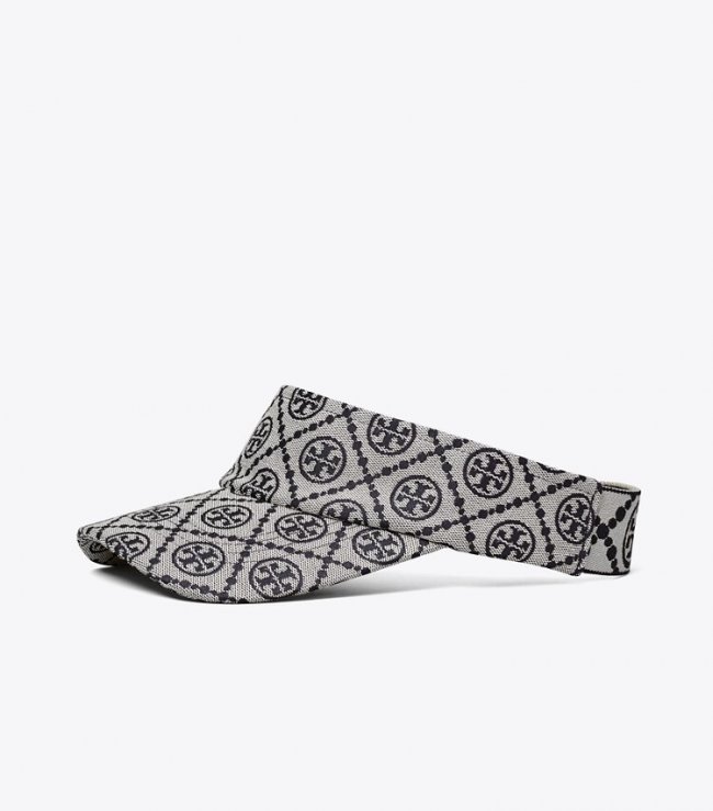TORY BURCH T MONOGRAM VISOR - Tory Navy | Free Shipping