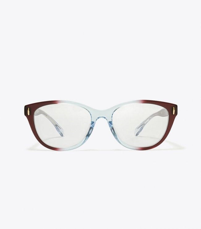 TORY BURCH MILLER EYEGLASSES - Gradient Burgundy | Free Shipping