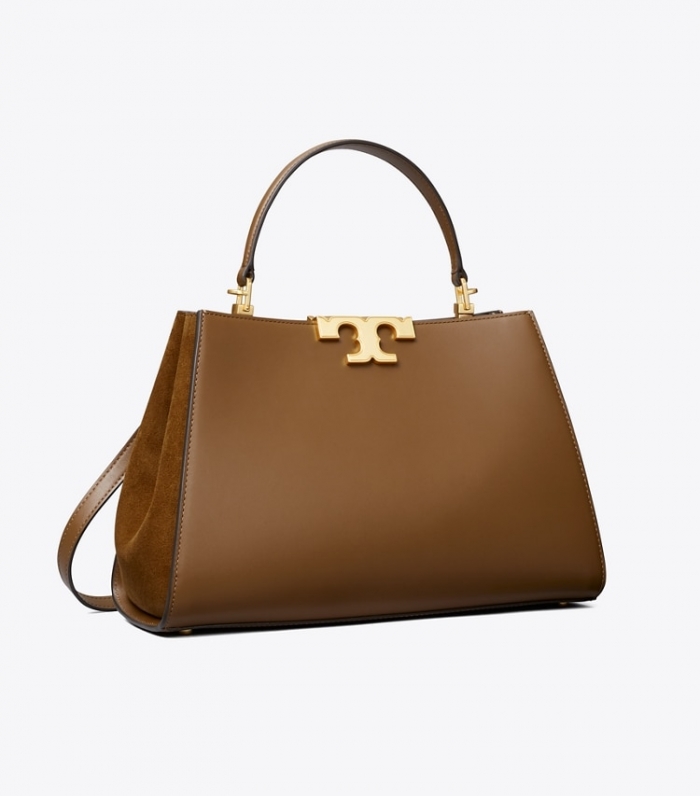 TORY BURCH ELEANOR SATCHEL - Moose | Free Shipping