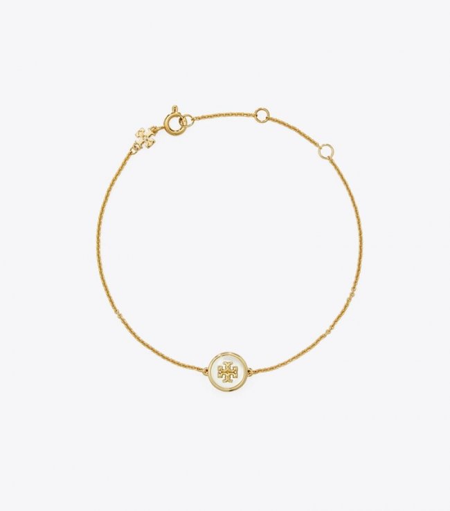 TORY BURCH KIRA CHAIN BRACELET - Tory Gold / Tory Silver | Free Shipping
