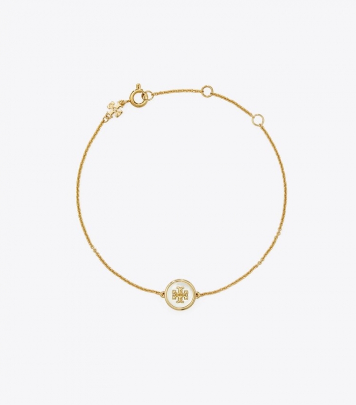 TORY BURCH KIRA CHAIN BRACELET - Tory Gold / Tory Silver | Free Shipping