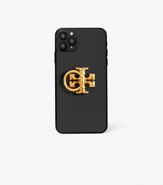 TORY BURCH KIRA PHONE RING - Gold | Free Shipping