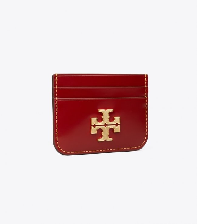 TORY BURCH ELEANOR SPAZZOLATO CARD CASE - Bricklane | Free Shipping