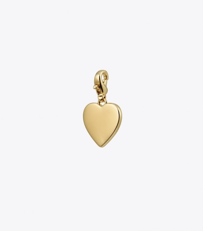 TORY BURCH HEART CHARM - Tory Gold | Free Shipping