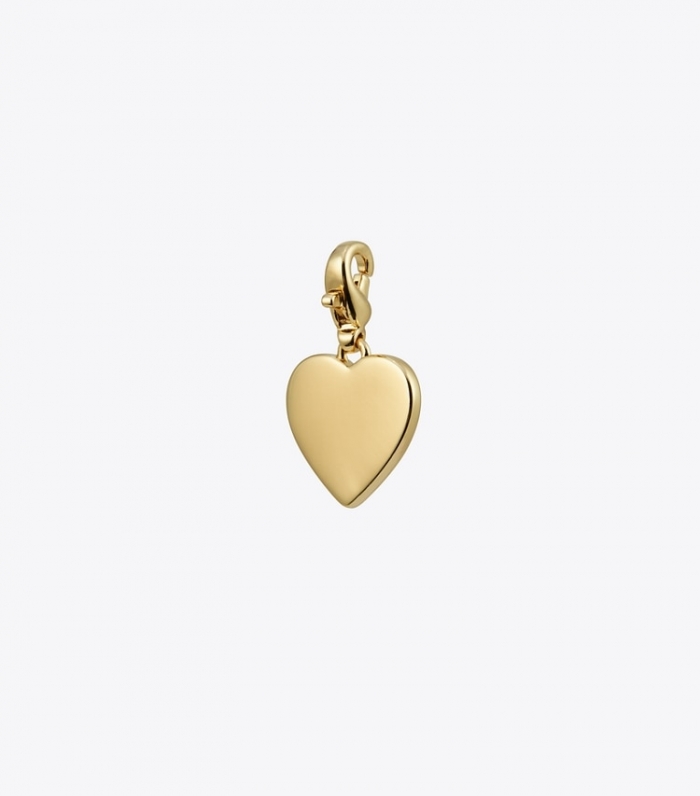 TORY BURCH HEART CHARM - Tory Gold | Free Shipping