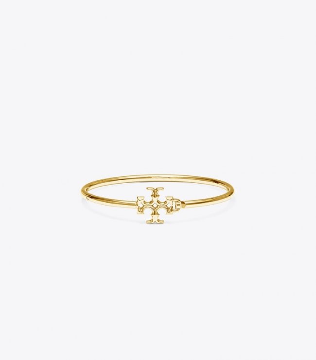 TORY BURCH ELEANOR HINGED CUFF - Tory Gold | Free Shipping