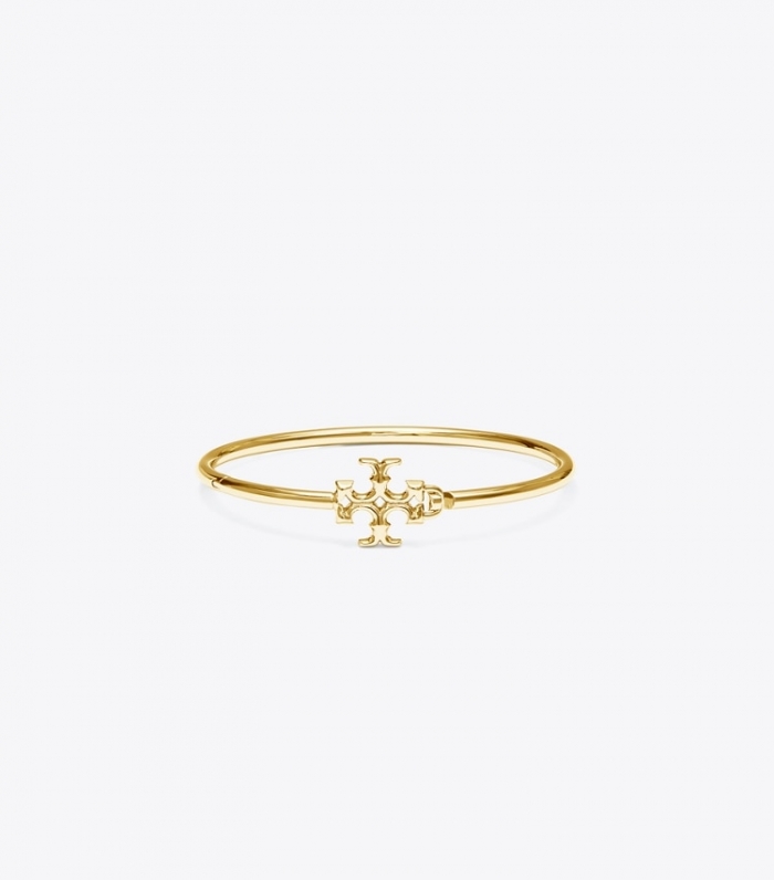 TORY BURCH ELEANOR HINGED CUFF - Tory Gold | Free Shipping