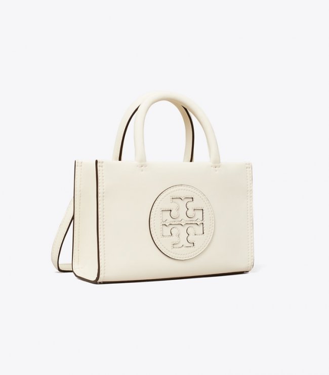 TORY BURCH MINI ELLA BIO TOTE - Warm White | Free Shipping
