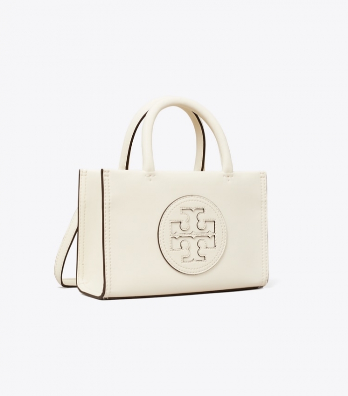 TORY BURCH MINI ELLA BIO TOTE - Warm White | Free Shipping