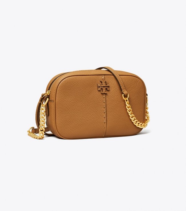 TORY BURCH MCGRAW CAMERA BAG - Tiramisu | Free Shipping