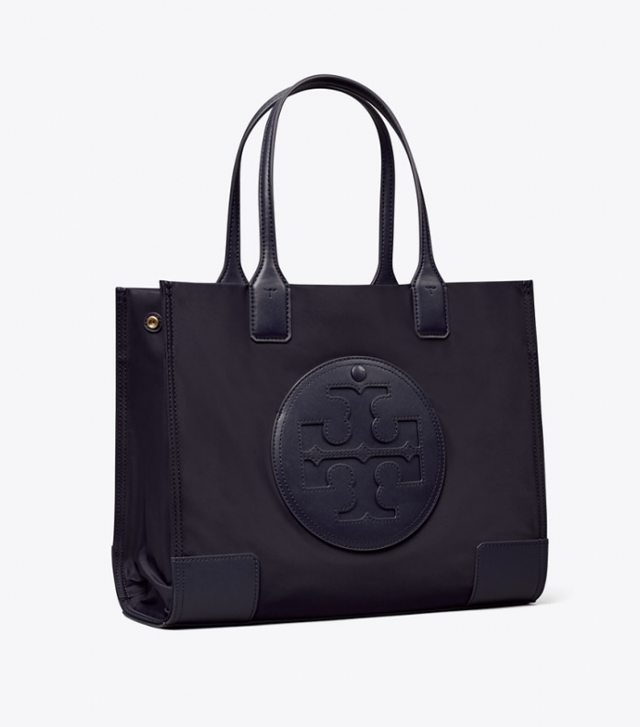 TORY BURCH SMALL ELLA TOTE BAG - Tory Navy | Free Shipping