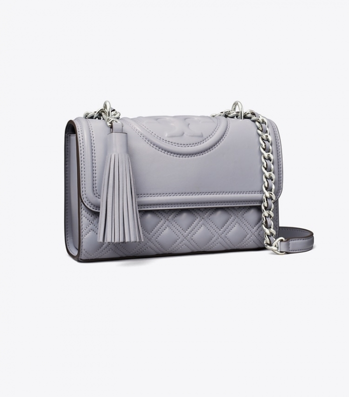 TORY BURCH SMALL FLEMING CONVERTIBLE SHOULDER BAG - Cloud Blue | Free Shipping