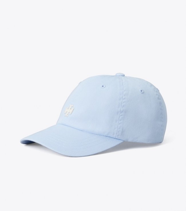 TORY BURCH LOGO CAP - Ice Floe | Free Shipping