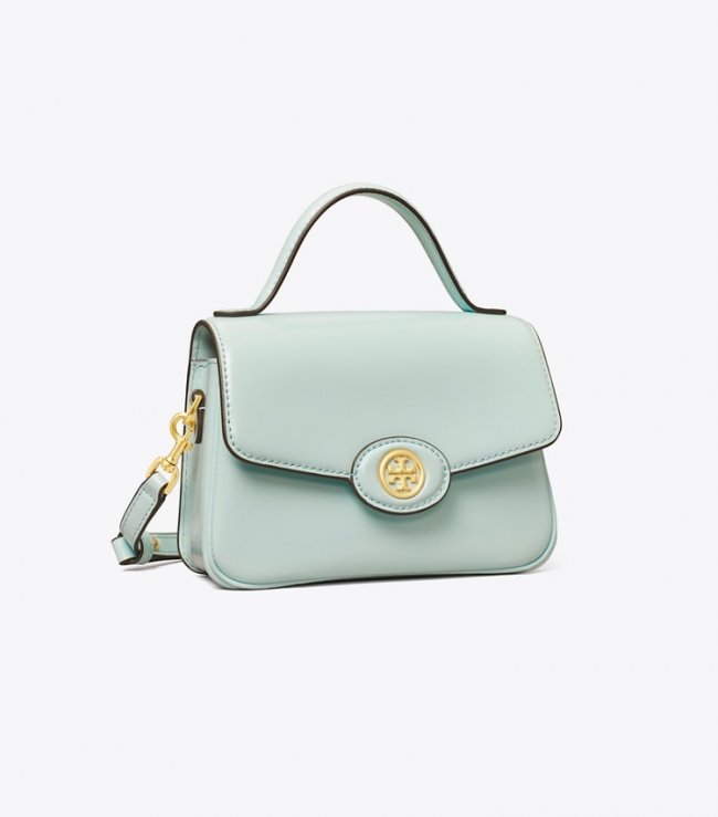 TORY BURCH SMALL ROBINSON SPAZZOLATO TOP-HANDLE BAG - Seabubble | Free Shipping