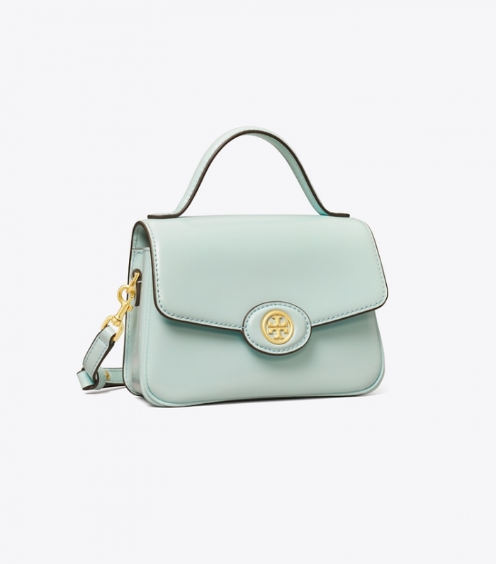 TORY BURCH SMALL ROBINSON SPAZZOLATO TOP-HANDLE BAG - Seabubble | Free Shipping