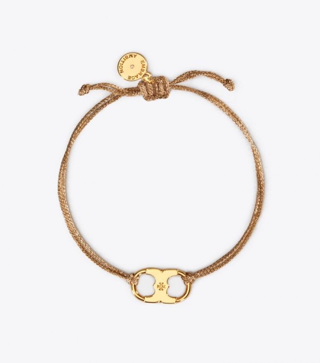 TORY BURCH EMBRACE AMBITION BRACELET - Gold/Tory Gold | Free Shipping
