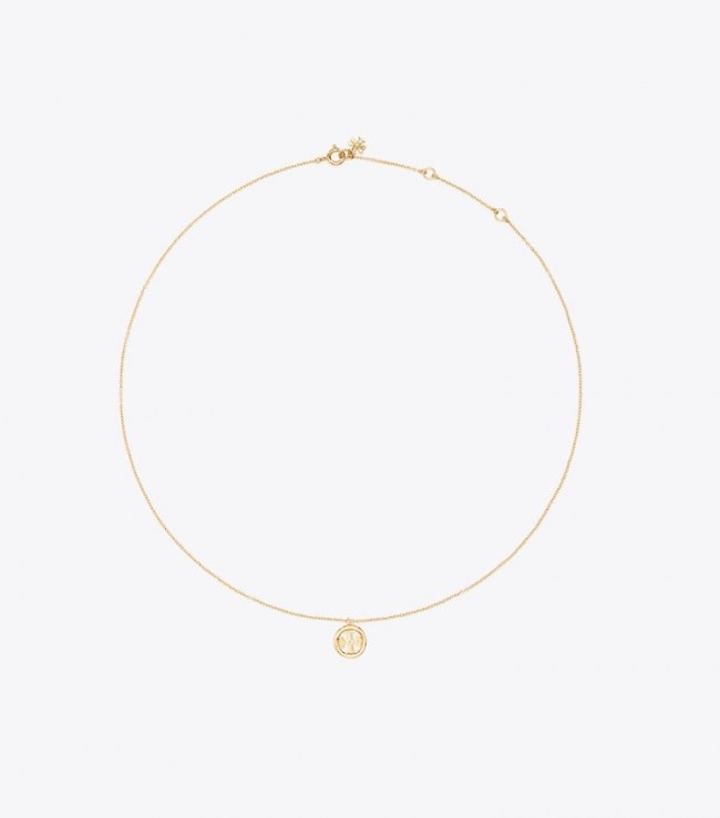 TORY BURCH MILLER PENDANT NECKLACE - Tory Gold | Free Shipping