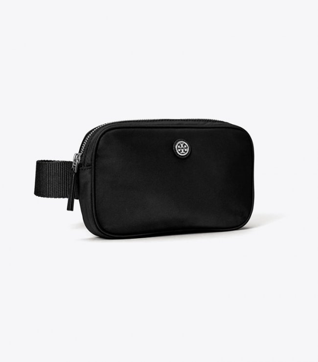 TORY BURCH VIRGINIA BELT BAG - Black | Free Shipping