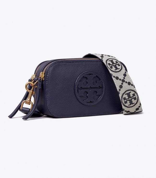 TORY BURCH MINI MILLER CROSSBODY BAG - Tory Navy | Free Shipping